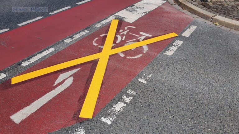 Fahrradfahrer können in Osnabrück nicht mehr indirekt linksabbiegen. / Foto: Groenewold