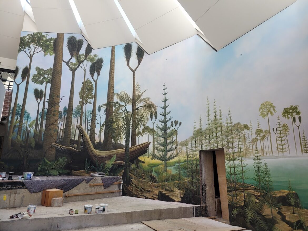 Urwald aus vergangenen Zeiten: So sah die Umgebung des heutigen Piesbergs vor 307 Millionen Jahren aus. / Foto: Imke Pieper