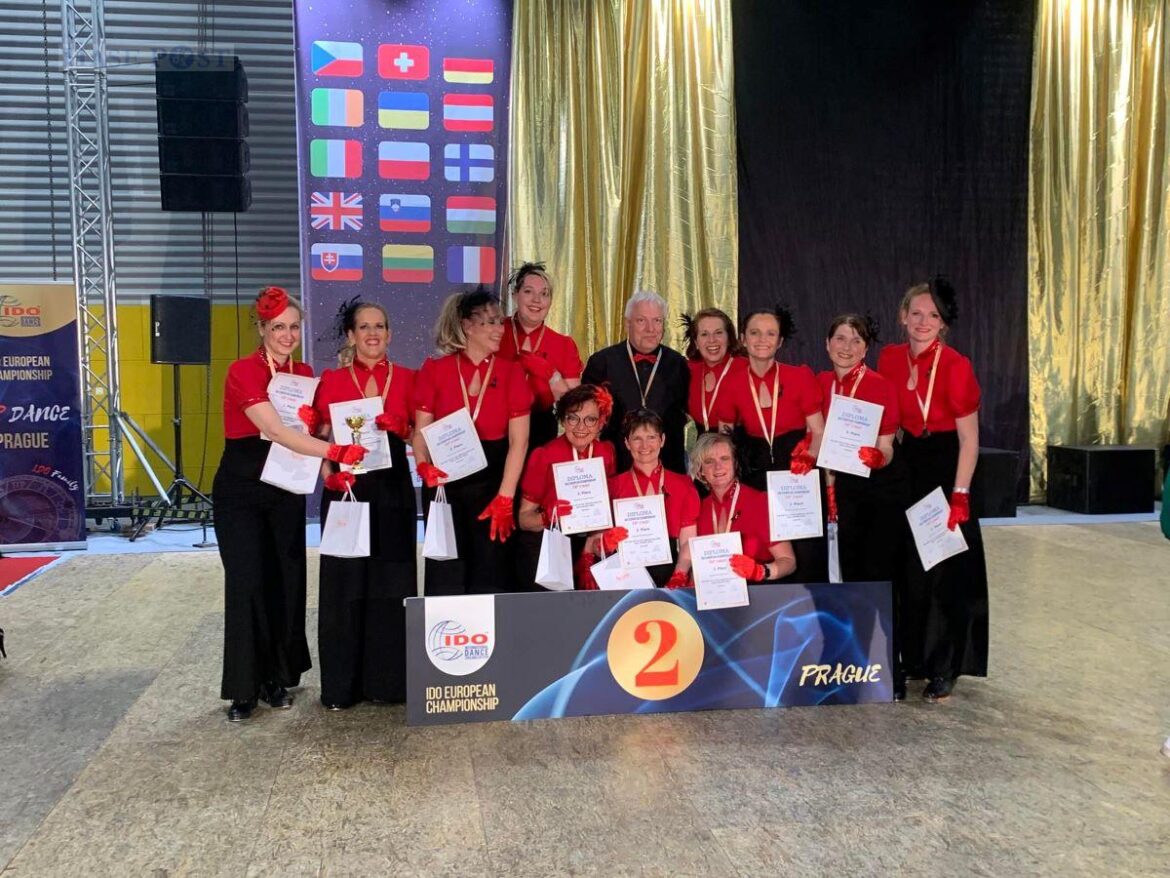 Die Formation „the Art Act & tAp dAncer“ wurde Vize-Europameister in der Kategorie Adult 2. / Foto: Albrecht