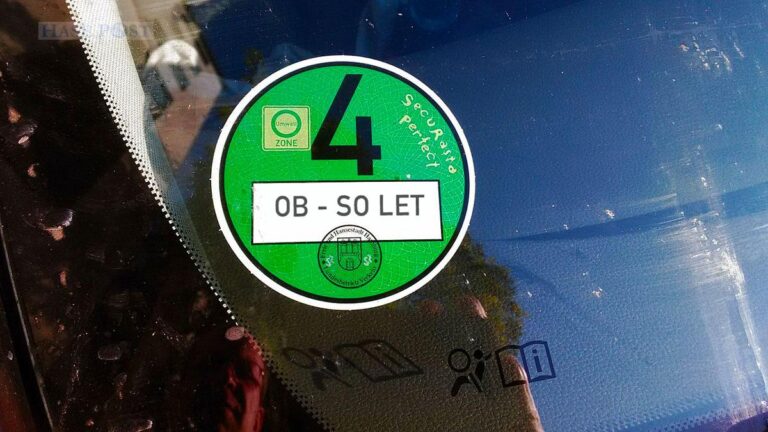 Feinstaubplakette
