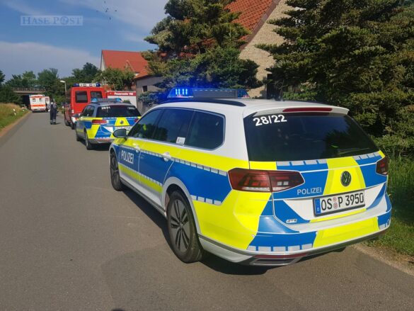 Engstelle: Zwei PKW prallen in Melle zusammen