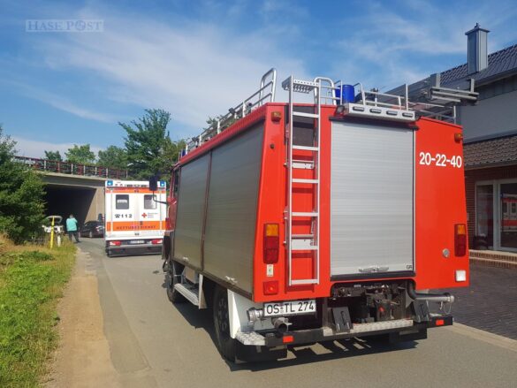 Engstelle: Zwei PKW prallen in Melle zusammen