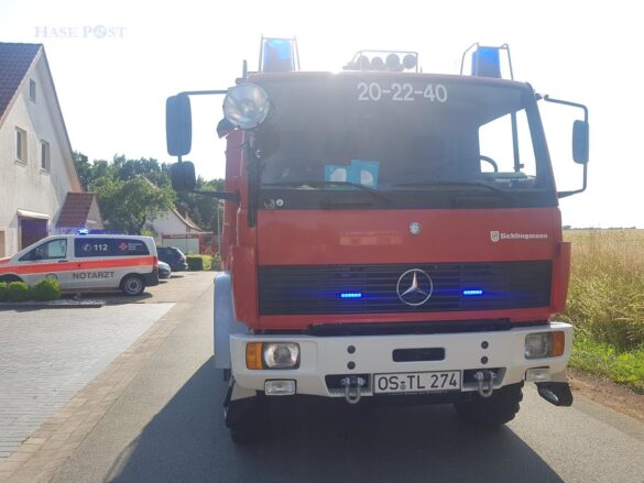 Engstelle: Zwei PKW prallen in Melle zusammen