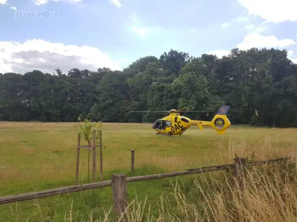 Radfahrerin schwerst verletzt: PKW erfasst Pedelec in Ostercappeln
