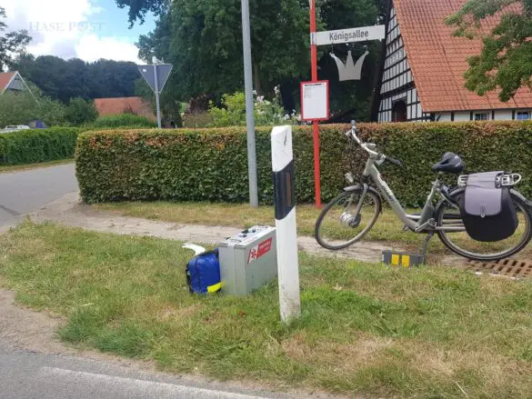 Radfahrerin schwerst verletzt: PKW erfasst Pedelec in Ostercappeln