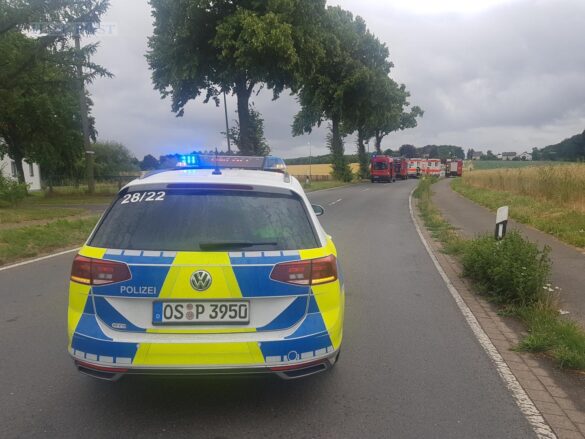 Vier Verletzte nach Zusammenstoß zweier Autos in Melle