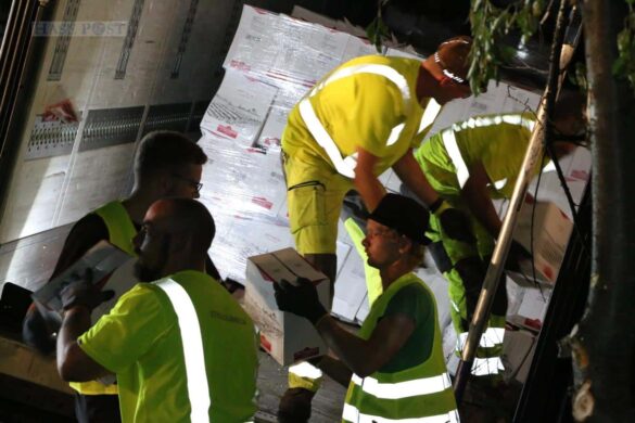 LKW-Bergung in zwei Nächten, Autobahn A1 war voll gesperrt