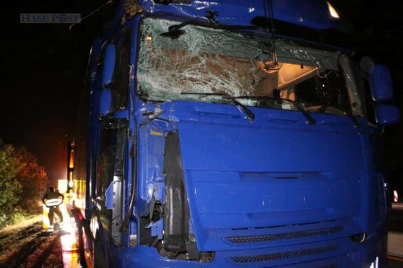 LKW-Bergung in zwei Nächten, Autobahn A1 war voll gesperrt