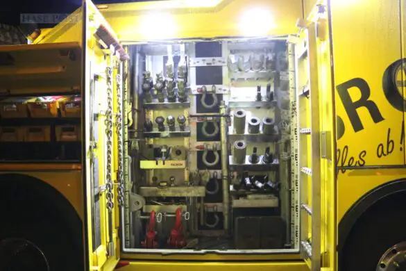 LKW-Bergung in zwei Nächten, Autobahn A1 war voll gesperrt