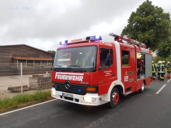Auto landet kopfüber in Graben – zwei Menschen in Bad Essen verletzt Auto landet kopfüber in Graben – zwei Menschen in Bad Essen verletzt