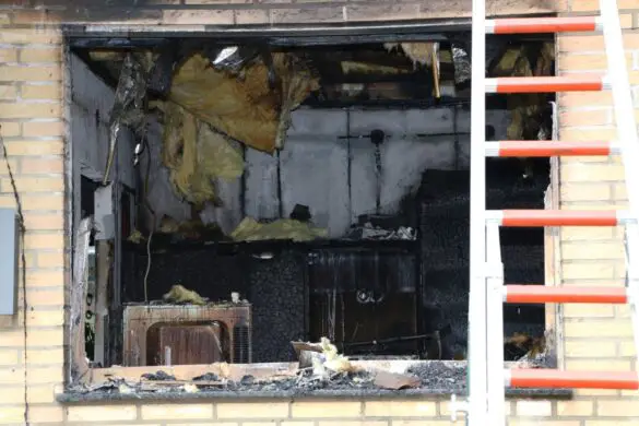 Feuer in Wohnhaus in Osnabrück-Pye