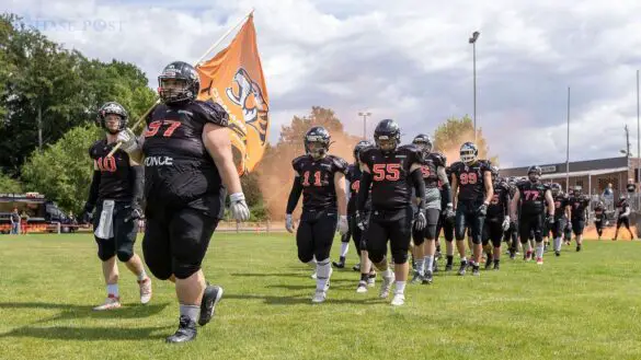 Die Osnabrück Tigers schlagen die Hannover Stampeders mit 49:7 / Foto: Dieter Reinhard