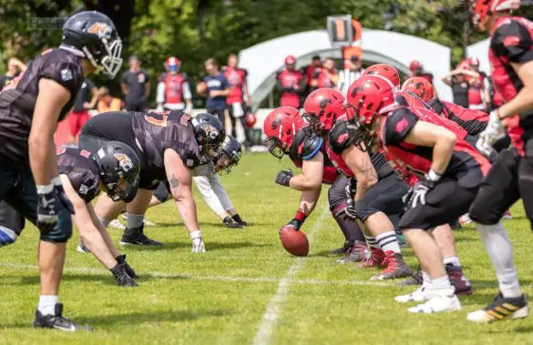 Die Osnabrück Tigers schlagen die Hannover Stampeders mit 49:7 / Foto: Dieter Reinhard