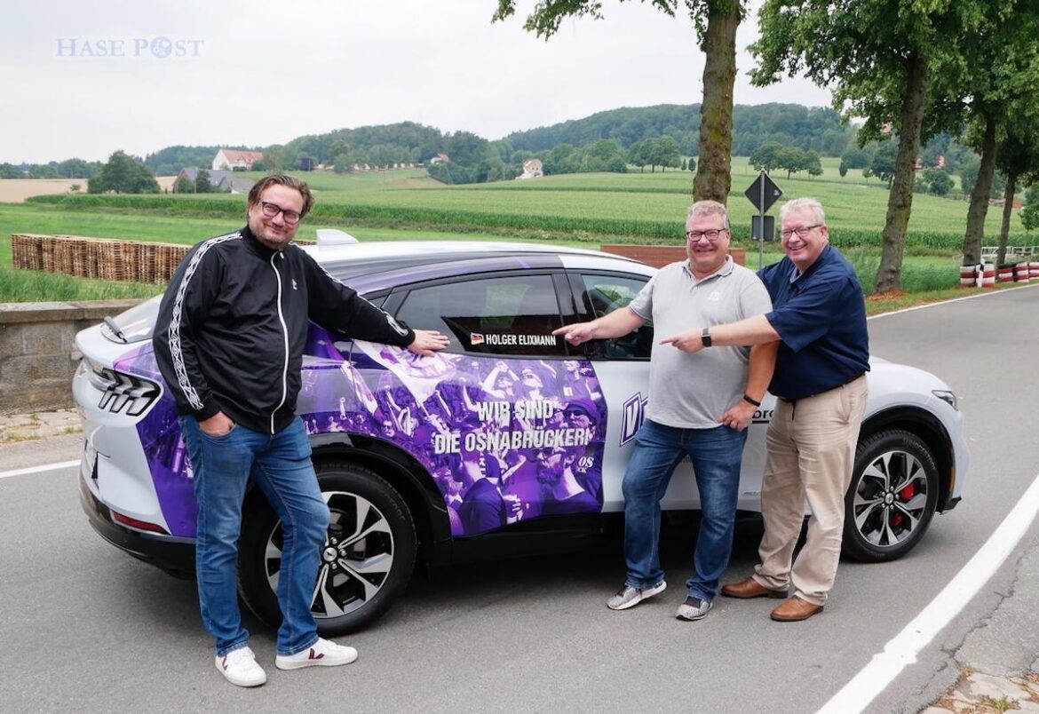 Am 6. und 7. August geht VfL-Präsident Holger Elixmann (Mitte) auf die Rennstrecke. / Foto: MSC Osnabrück e. V.