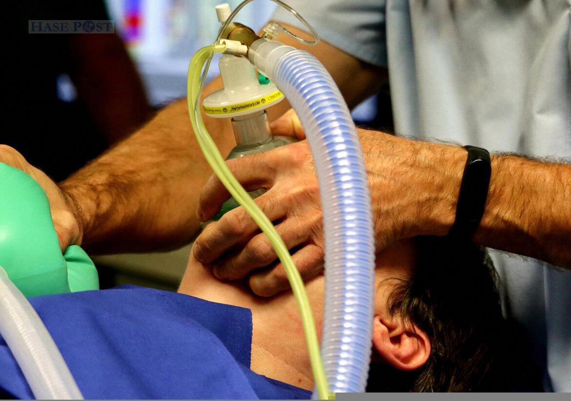 (Symbolbild) Beatmung