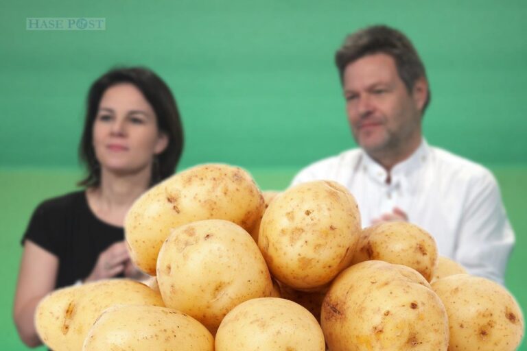 Grüne Kartoffeln