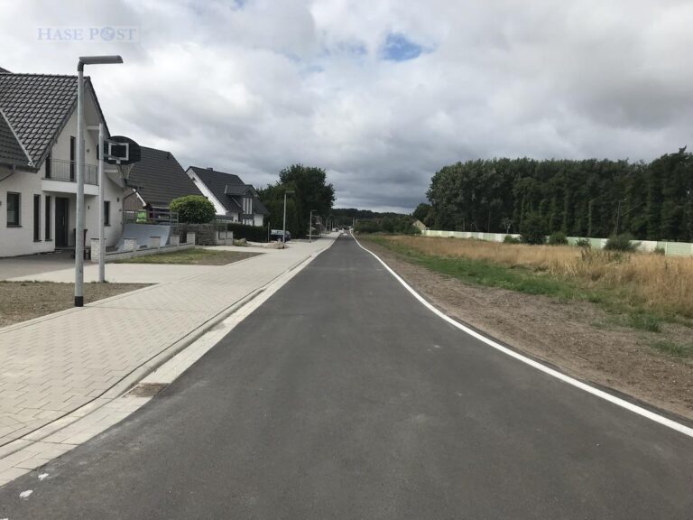Das nächste Teilstück im Bereich Kalkrieser Weg ist fertiggestellt. / Foto: Stadt Osnabrück / Nicola Fiedler