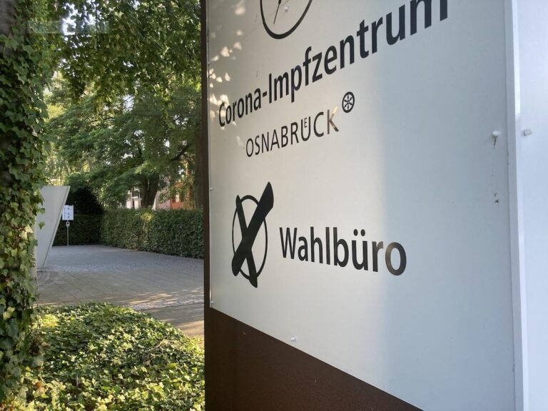 Wahlbüro an der Sedanstraße / Foto: Schulte