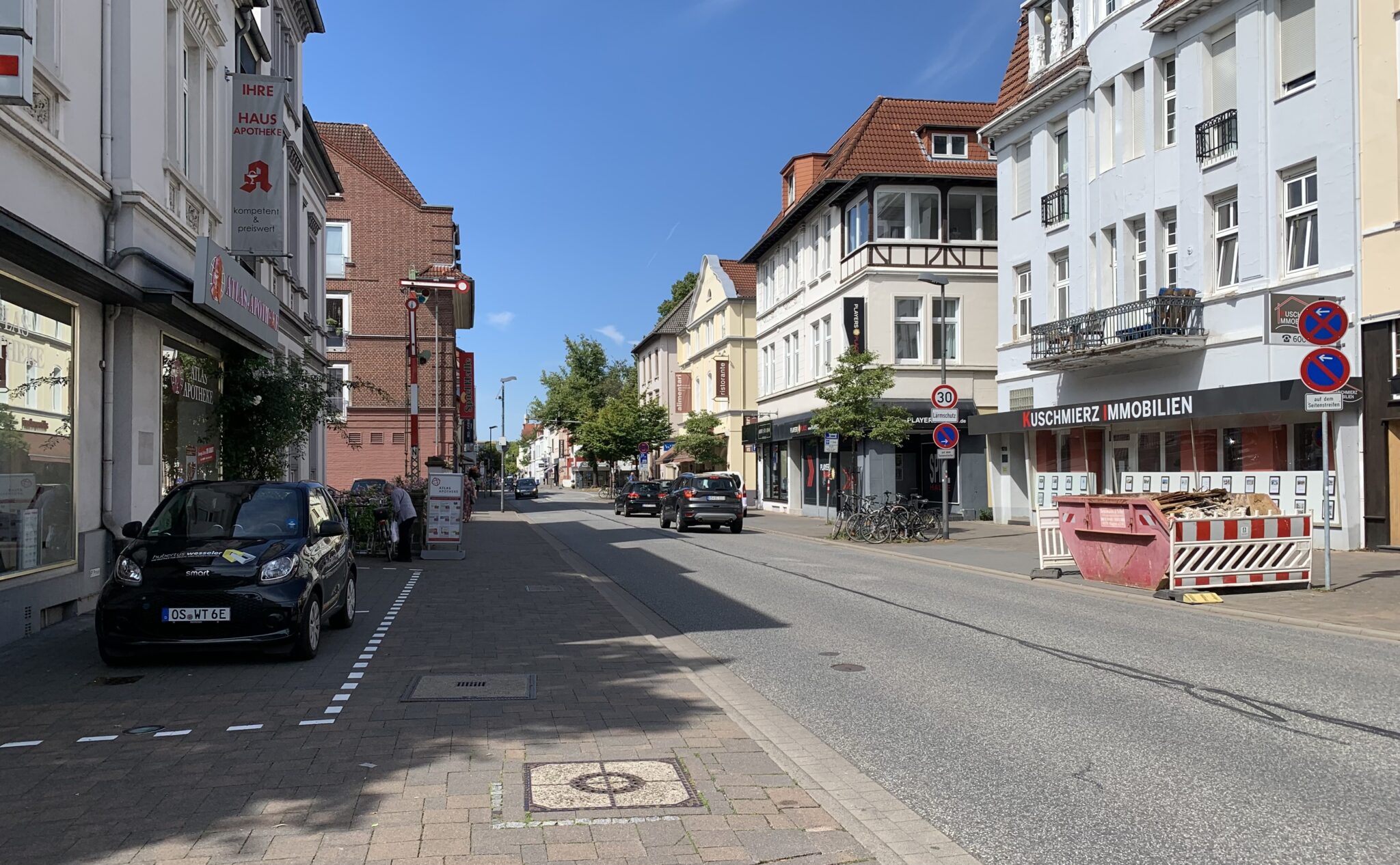 Lotter Straße (Blick in Richtung Weißenburger Straße) / Foto: Guss