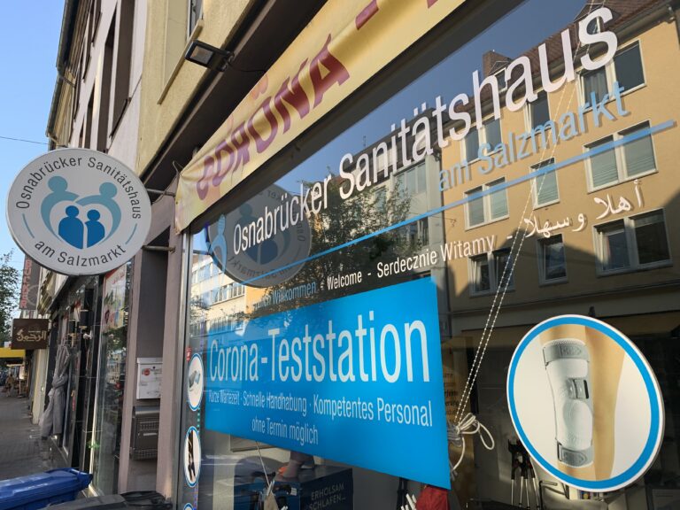 Sanitätshaus in der Johannisstraße