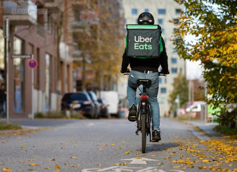 Uber Eats liefert jetzt auch in Osnabrück. / Foto: Ulrich Perrey