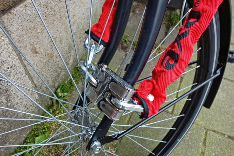 (Symbolbild) Fahrradschloss