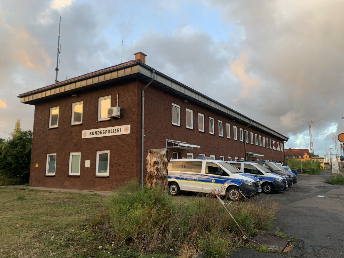 Bundespolizei am Osnabrücker Hauptbahnhof