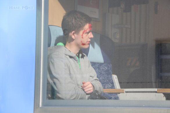 Großübung eines Zugunfalls im Landkreis Osnabrück