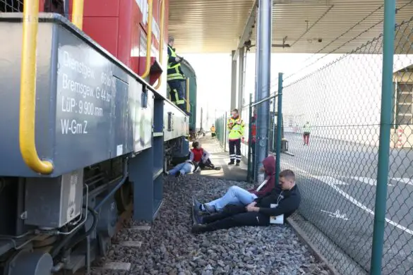Großübung eines Zugunfalls im Landkreis Osnabrück