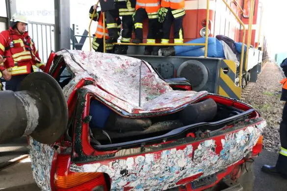 Großübung eines Zugunfalls im Landkreis Osnabrück