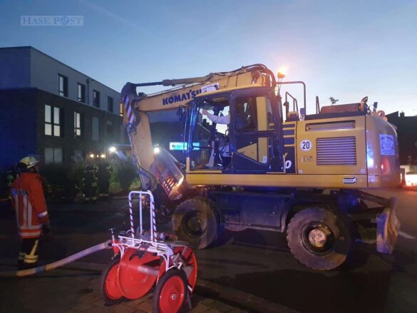 Pferdestall bei Brand in Wallenhorster Ortsmitte zerstört
