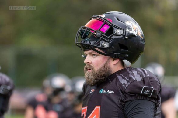 Automatisch gespeicherter Entwurf Footballspiel Osnabrück OSC Tigers gegen Göttingen Generals / Foto: Dieter Reinhard