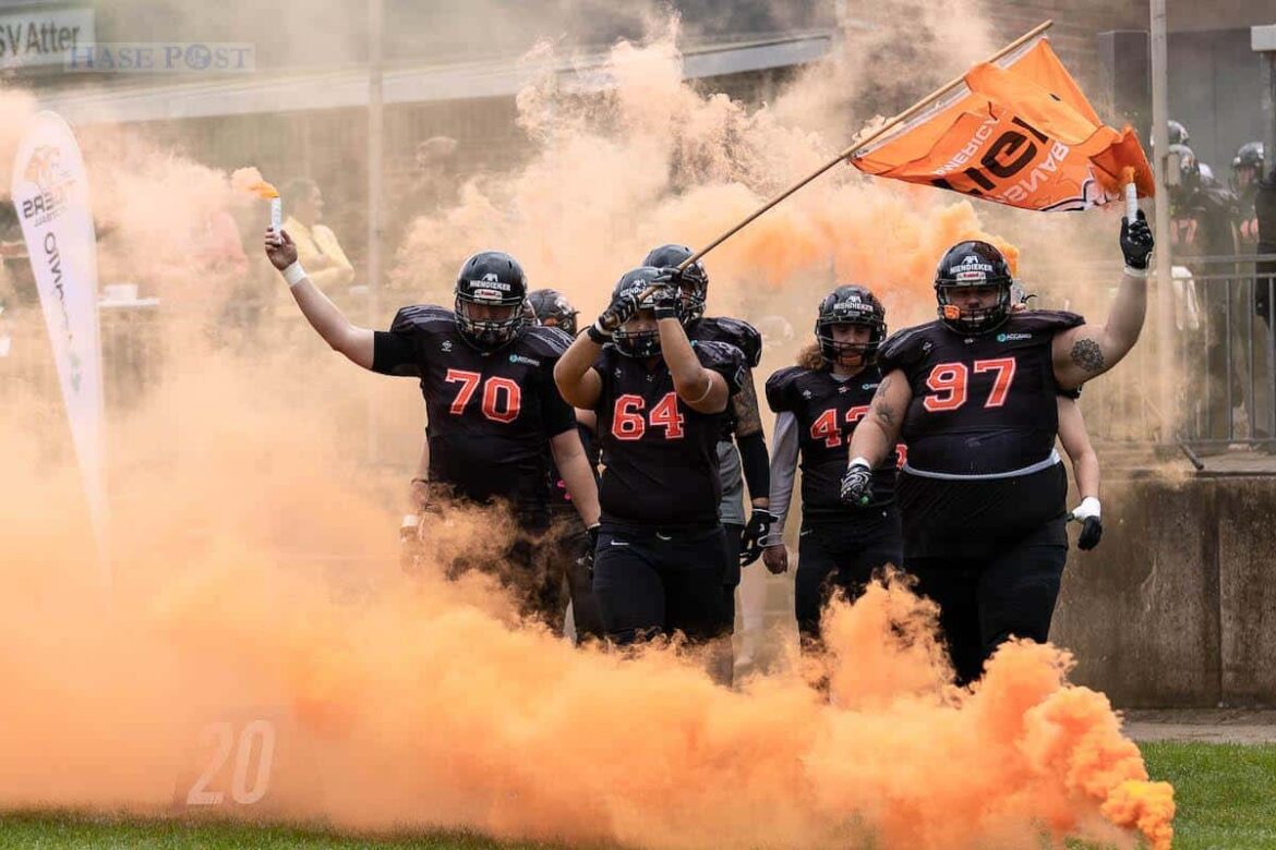Footballspiel Osnabrück OSC Tigers gegen Göttingen Generals / Foto: Dieter Reinhard