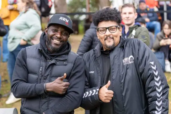 Footballspiel Osnabrück OSC Tigers gegen Göttingen Generals / Foto: Dieter Reinhard Footballspiel Osnabrück OSC Tigers gegen Göttingen Generals / Foto: Dieter Reinhard