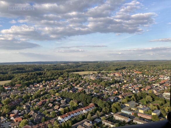 Und nun den Blick über die Stadt genießen / Foto: Schulte