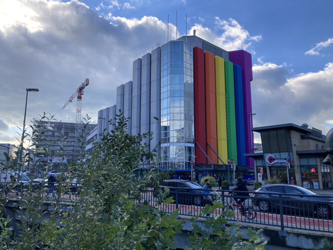 Ehemalige Sportarena am Neumarkt. / Foto: Köster