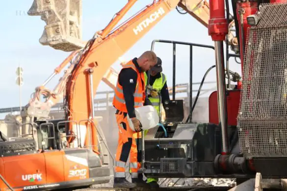 Brückenabriss: Vollsperrung der A1 für ein ganzes Wochenende