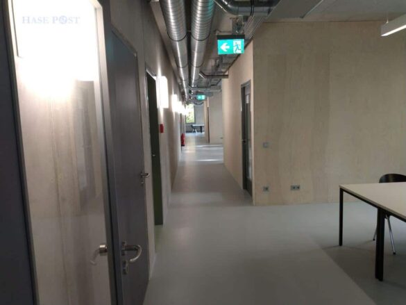 Und so sieht das Studierendenzentrum von innen ausUnd so sieht das Studierendenzentrum von innen aus / Foto: Tischer