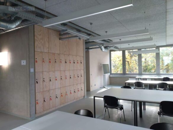 Und so sieht das Studierendenzentrum von innen ausUnd so sieht das Studierendenzentrum von innen aus / Foto: Tischer