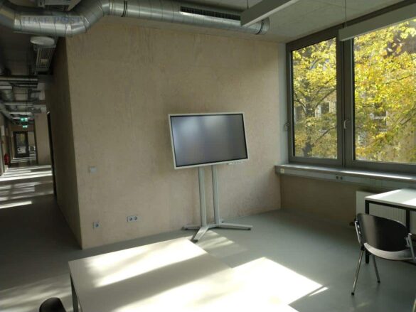 Und so sieht das Studierendenzentrum von innen ausUnd so sieht das Studierendenzentrum von innen aus / Foto: Tischer