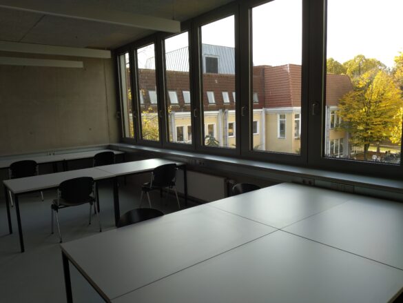 Und so sieht das Studierendenzentrum von innen ausUnd so sieht das Studierendenzentrum von innen aus / Foto: Tischer