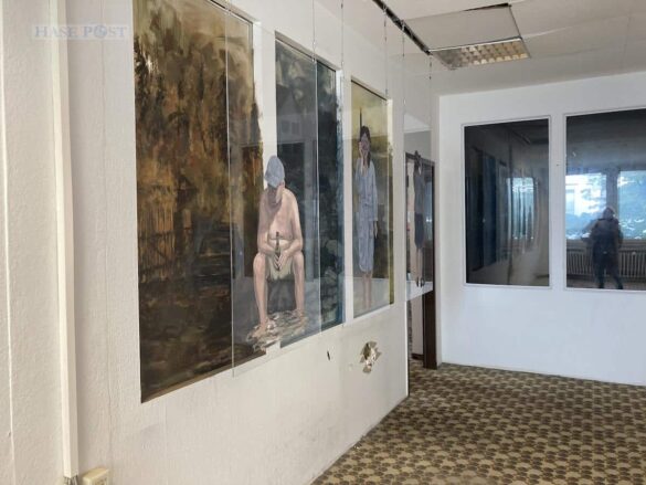 Erste Eindrücke der Innenausstellung, die vom 14. bis zum 22. Oktober besucht werden kann. / Foto: Schulte