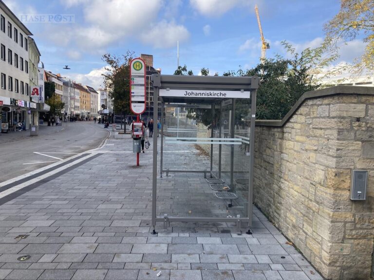 Bushaltestelle Johannisstraße