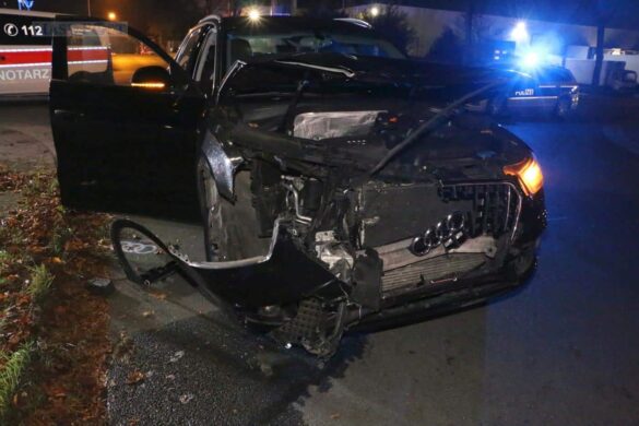 Kollision zwischen PKW und Motorrad in Dissen