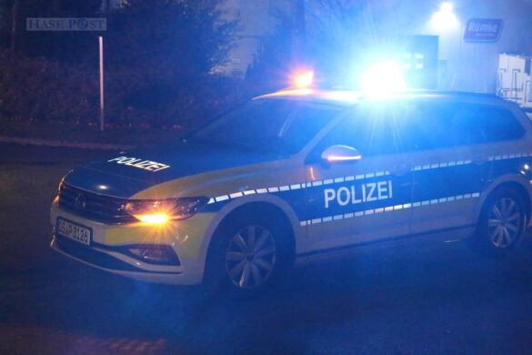 Kollision zwischen PKW und Motorrad in Dissen