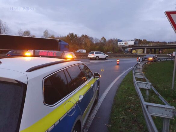 Weitere Unfälle in Osnabrücker Autobahnkreuz A30/A33