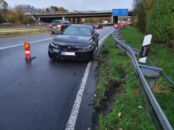 Weitere Unfälle in Osnabrücker Autobahnkreuz A30/A33