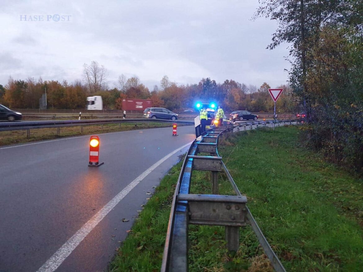 Weitere Unfälle in Osnabrücker Autobahnkreuz A30/A33