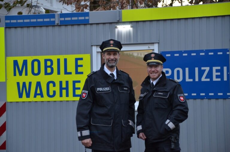 Mobile Wache / Foto: Polizeiinspektion Osnabrück