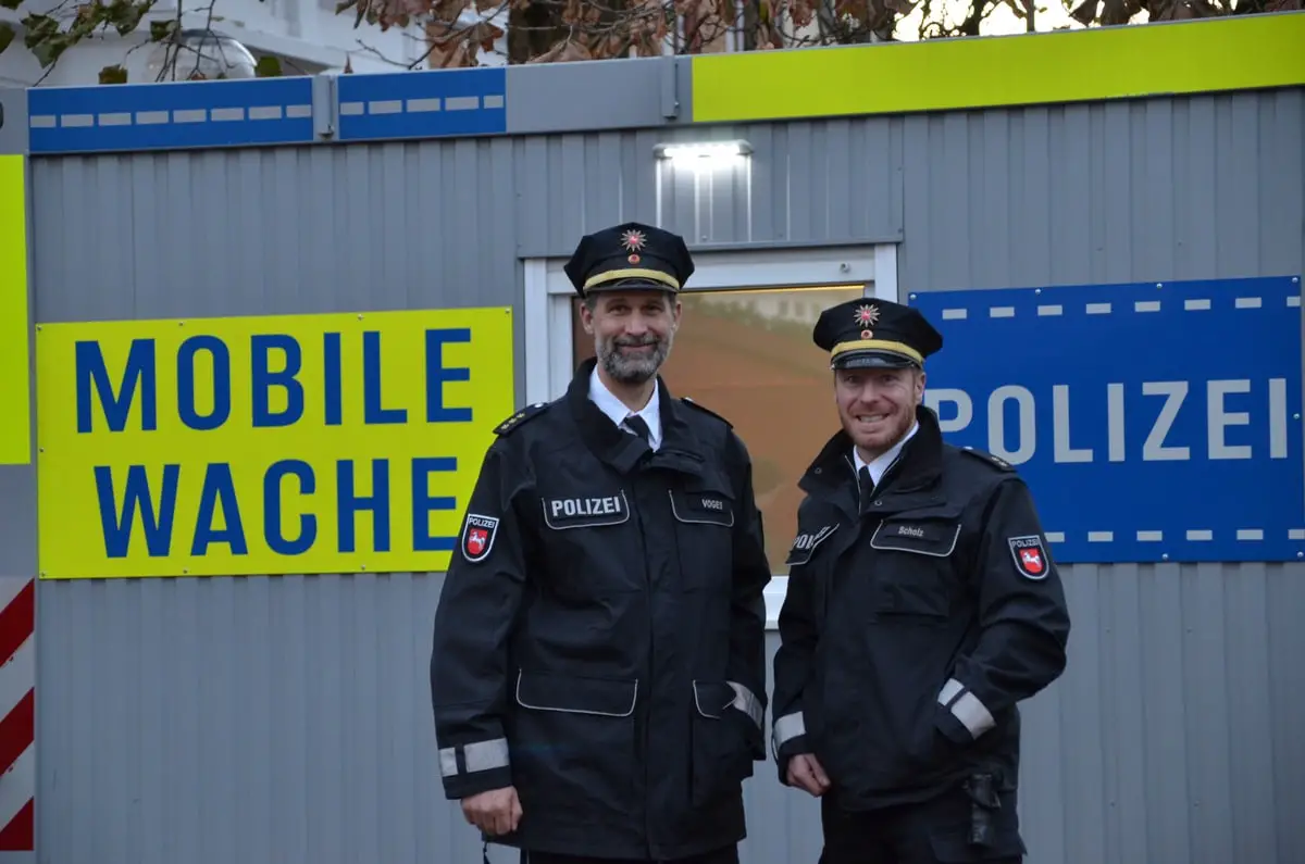 Mobile Wache auf dem Weihnachtsmarkt / Foto: Polizeiinspektion Osnabrück